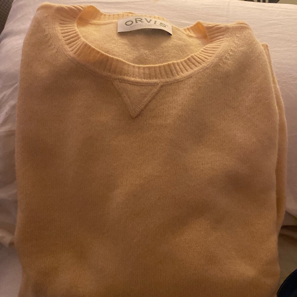 Orvis XL Cashmere Sweater